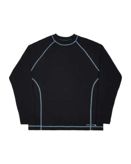 Ep.8 Waffle Long-sleeve Black