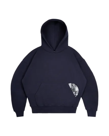 Disc Hoodie Navy