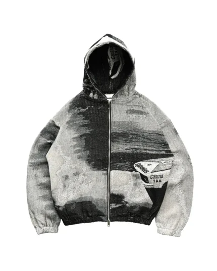Drift Tapestry Zip-up Hoodie Mono