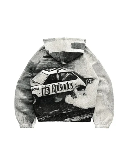 Drift Tapestry Zip-up Hoodie Mono