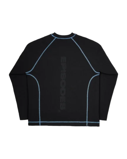 Ep.8 Waffle Long-sleeve Black