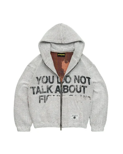 Fight Club Tapestry Zip-up Hoodie