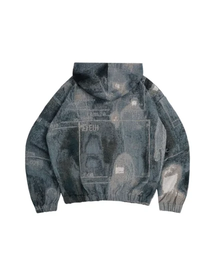 Cctv Tapestry Hoodie Black