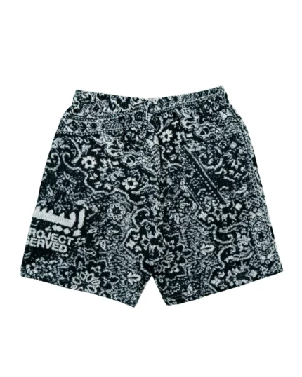 Blaze Tapestry Shorts Black