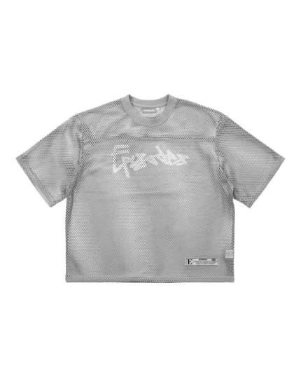 Tag Mesh Jersey Grey