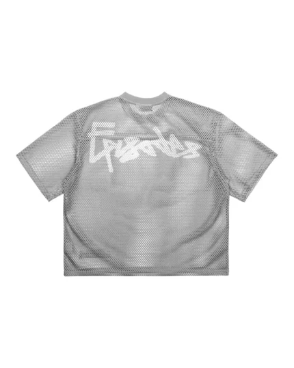 Tag Mesh Jersey Grey