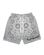Blaze Tapestry Shorts White