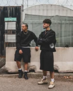 Disc Baggy Shorts Black
