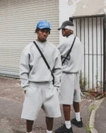 Disc Baggy Shorts Grey