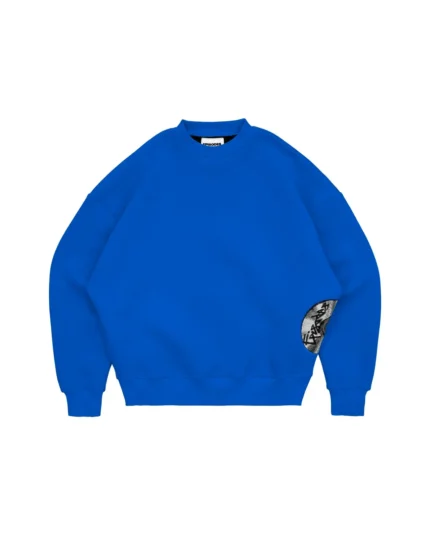 Disc Sweatshirt Cobalt