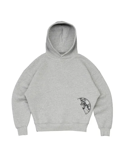Disc Hoodie Grey